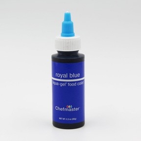 Royal Blue ChefMaster Gel Color 2.3 oz Bottle