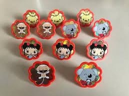 Ni Hao Kai-Lan Cupcake Rings 12 count.