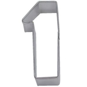 Number 1 Cookie Cutter 3 inch